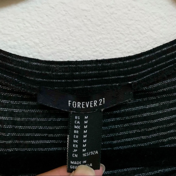 Forever 21 Striped Shirt Dress - Picture 2 of 5